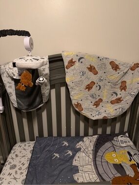 Lambs and Ivy - Star Wars Baby Crib/Toddler Bedding + Mobile